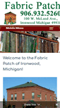 Mobile Screenshot of fabricpatch.com